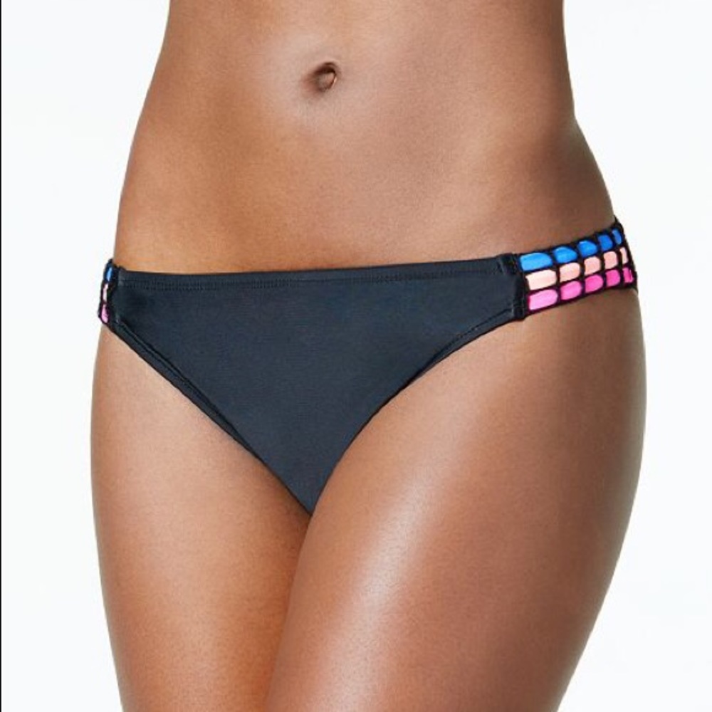 [California Waves] NWOT Crochet Trim Bikini Bottom
